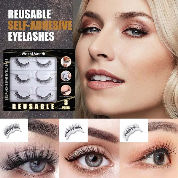 🔥Wiederverwendbare selbstklebende Wimpern
