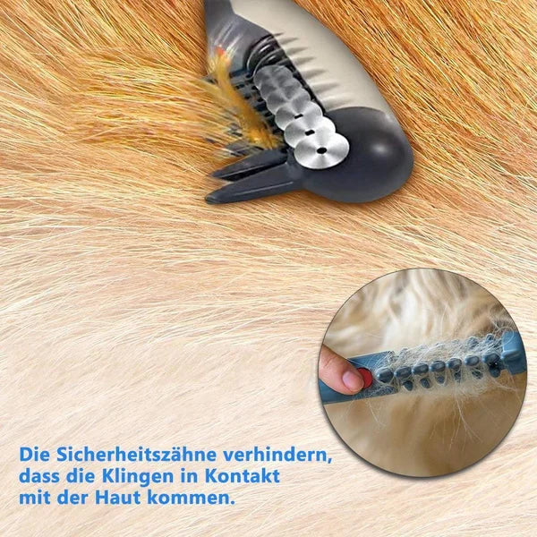 Fellpflegekamm zum Entwirren von Tierhaaren