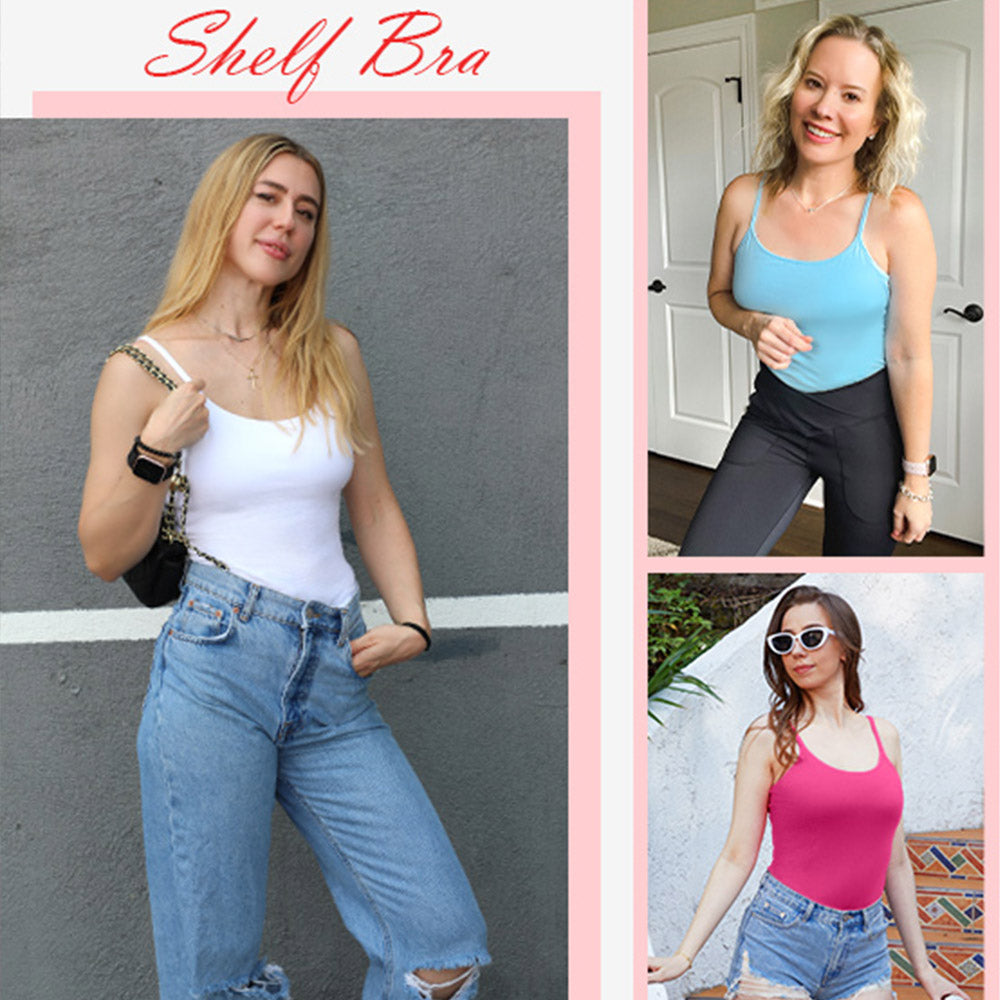 2024 NEUER STIL 2-IN-1 INTEGRIERTER BH-WESTE