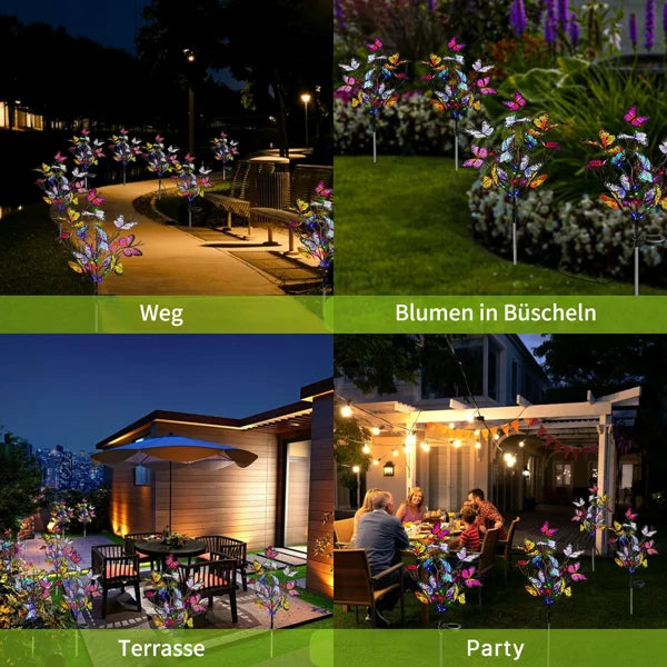 🦋Solar-Schmetterlingslichter für den Außenbereich💐