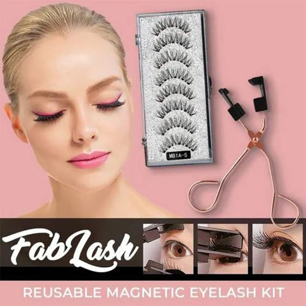 Wiederverwendbares magnetisches Wimpernset