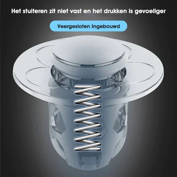 Installationsfreier Universal-Auslaufstopp für Waschbecken
