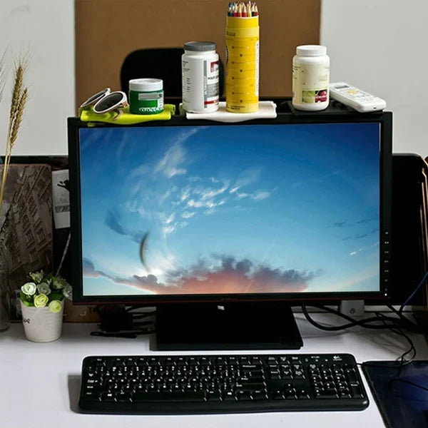 Verstellbares oberes Staufach für TV/Monitor