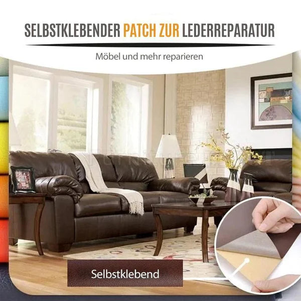 Ultragroßes Klebepflaster zur Lederreparatur
