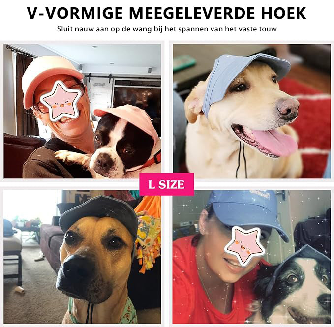 Outdoor-Sonnenschutzhaube für Hunde