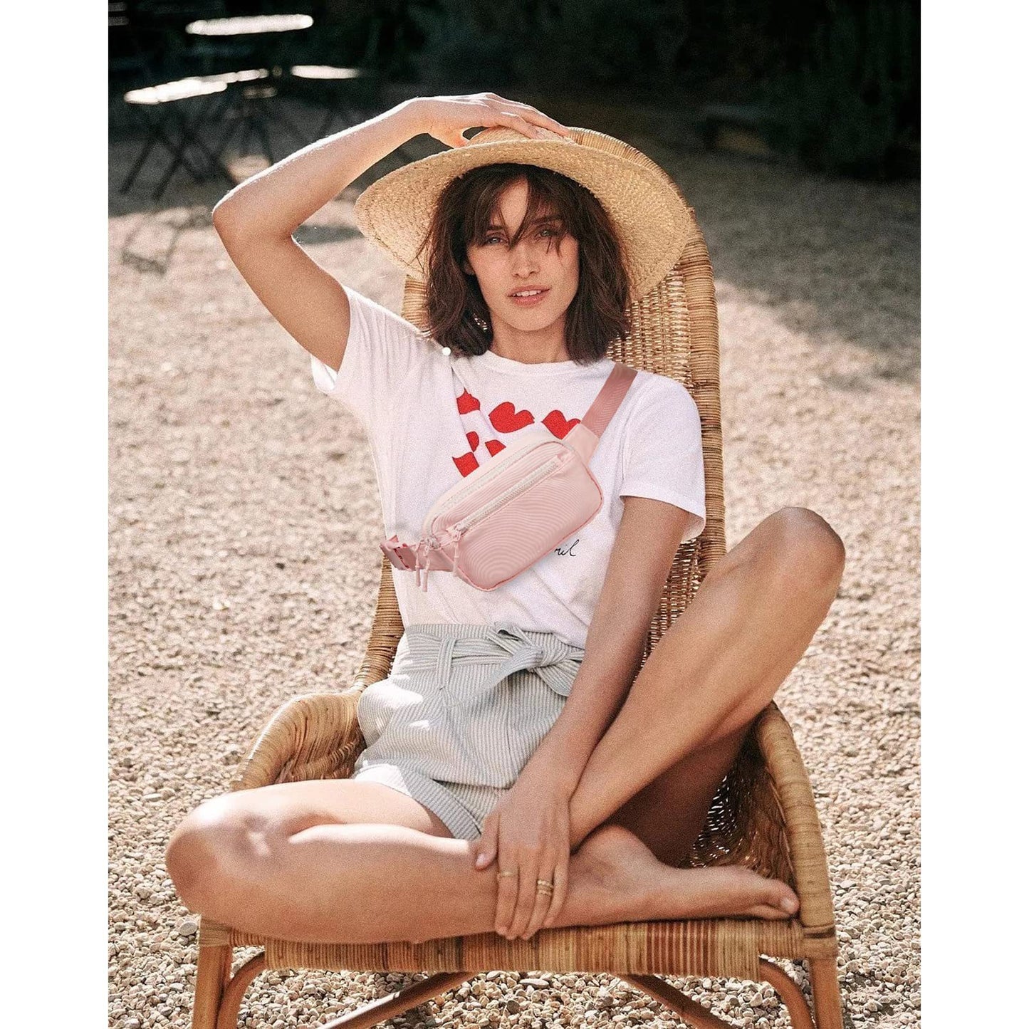 Kleine Umhängetaschen aus Nylon mit verstellbarem Riemen