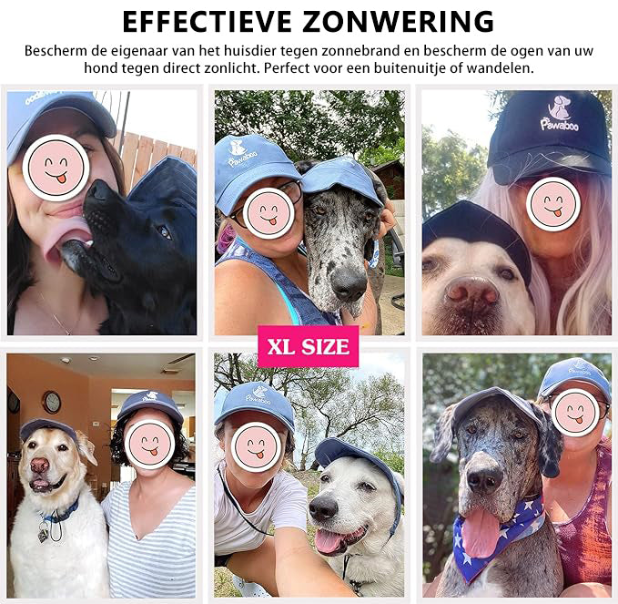 Outdoor-Sonnenschutzhaube für Hunde