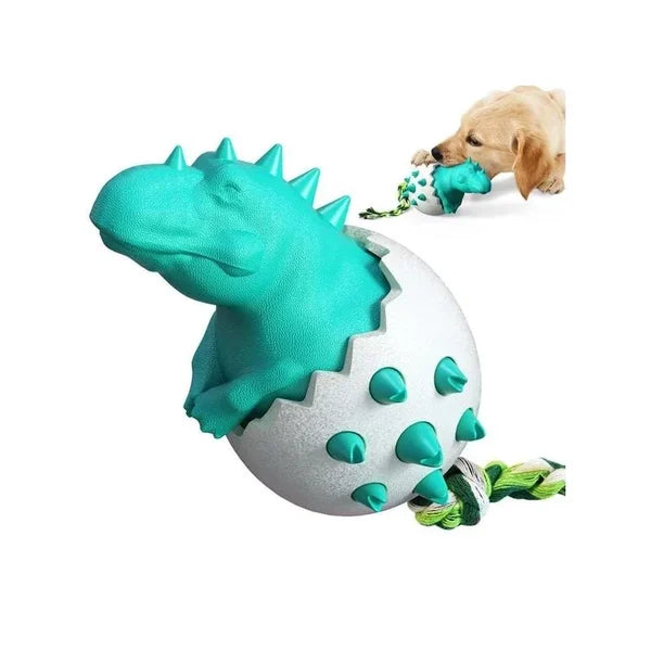 Dinosaurier-Ei, Zähneputzen, Kauspielzeug für Hunde