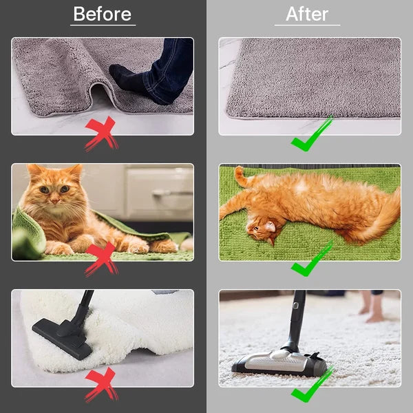 Anti-Curl-Gummi-Anti-Rutsch-Pads – 8-teiliges Set