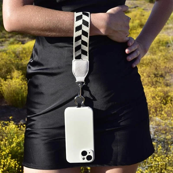 Telefonschlaufe mit Reißverschlusstasche