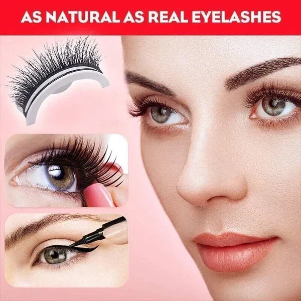 🔥Wiederverwendbare selbstklebende Wimpern