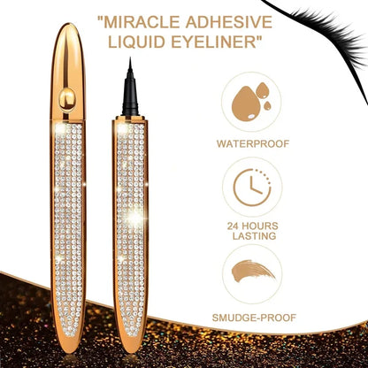 2024 Neuer selbstklebender Eyeliner-Wimpernkleberstift 