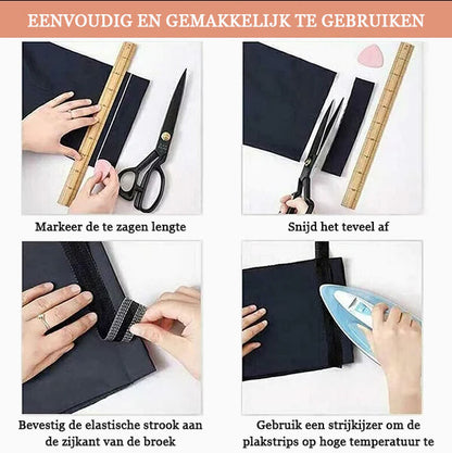 Verkürzt die selbstklebende Hosenmundpaste