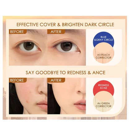 2 in 1 – Foundation + Concealer für makellose Abdeckung