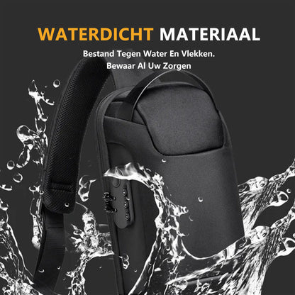 Wasserdichte, diebstahlsichere, verschleißfeste Umhängetasche