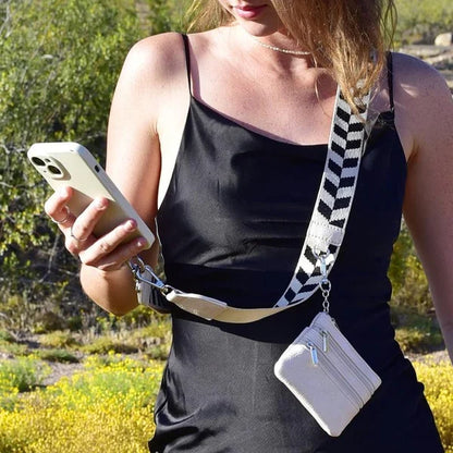Telefonschlaufe mit Reißverschlusstasche