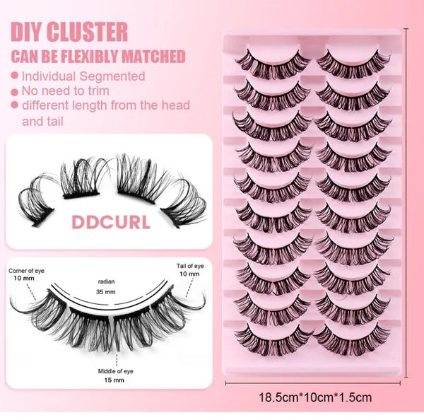 2024 Neuer selbstklebender Eyeliner-Wimpernkleberstift 