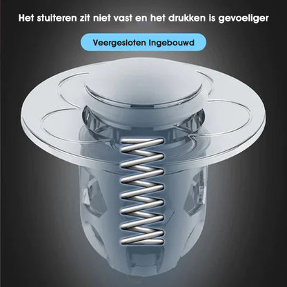Installationsfreier Universal-Auslaufstopp für Waschbecken