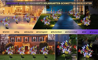 🦋Solar-Schmetterlingslichter für den Außenbereich💐